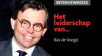 Bas de Voogd: 'Een carte blanche om te pionieren'