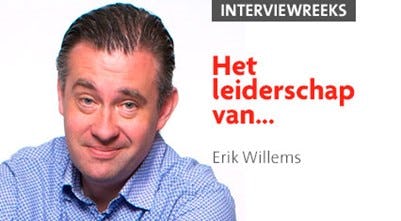 Erik Willems: 'Nooit achterover leunen'