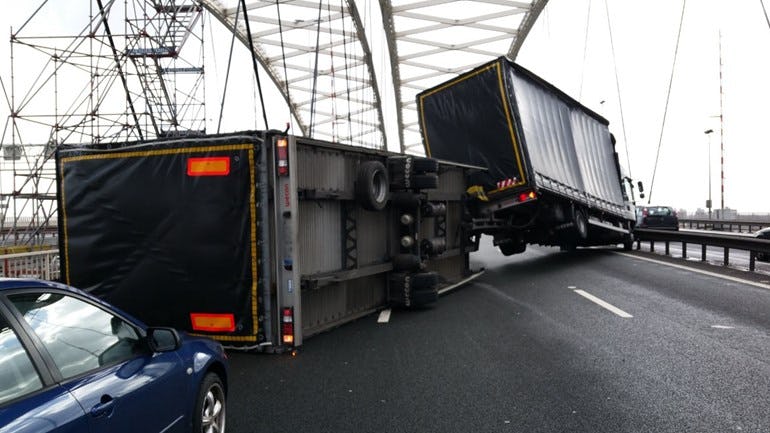 Regres tussen verzekeraars onderling in geval van een internationale vrachtwagencombinatie