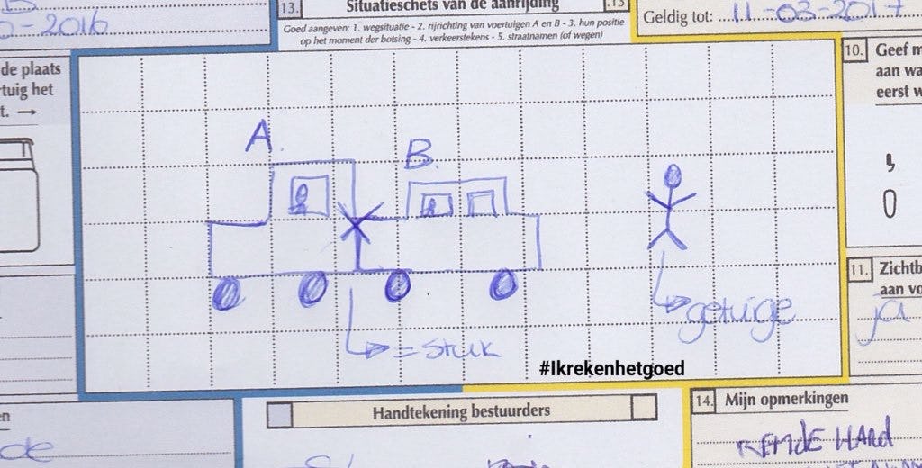 Onduidelijk schadeformulier: ASR-verzekerde krijgt schadevrije jaren niet terug