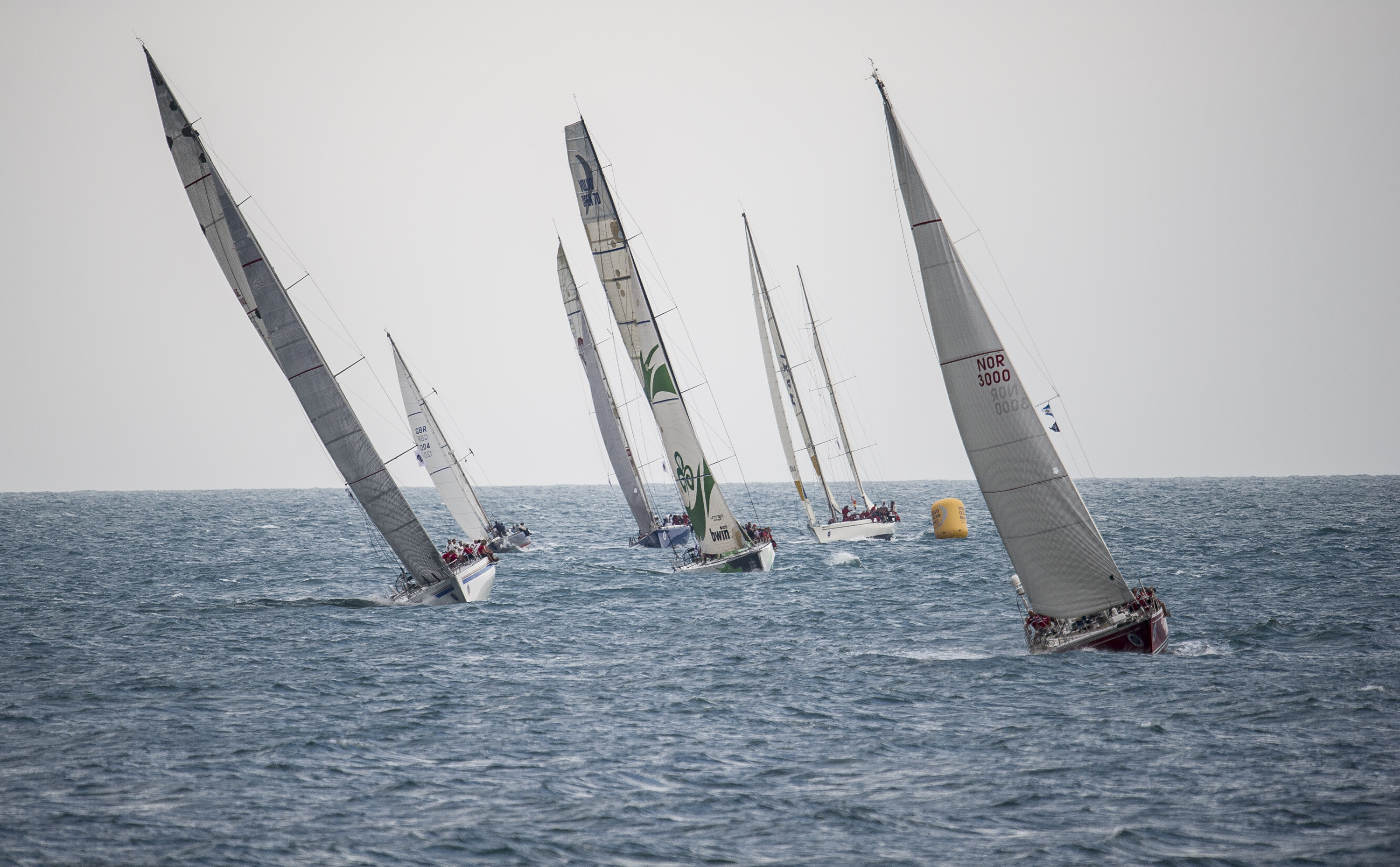 Volvo Ocean race Legends Regatta day 2.         (Photo Credit Must Read: PAUL TODD/Volvo Ocean Race)