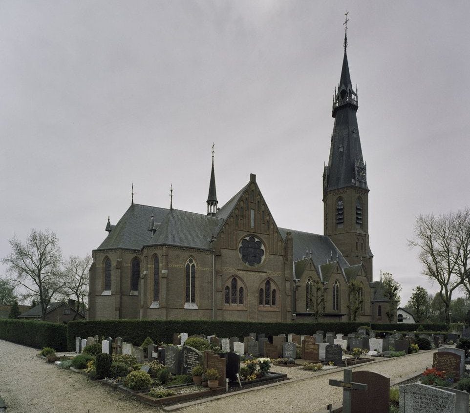 De Sint-Urbanuskerk in Amstelveen. Foto: Rijksdienst voor het Cultureel Erfgoed