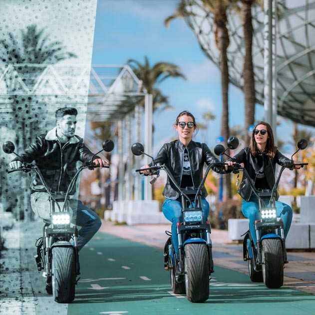 E-scooters van Mallorca naar Nederland