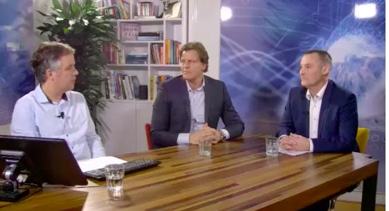 V.l.n.r Robert Paling, Edwin Schop en Roland Veenema