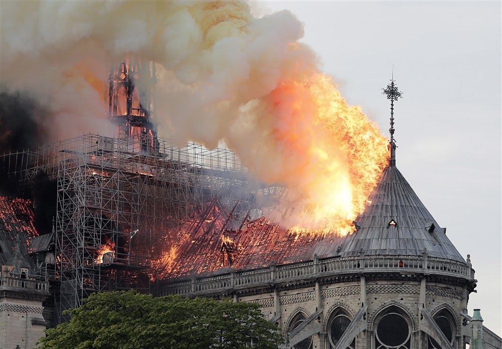 Donatus: 'Met eerste giften lijkt herbouw Notre Dame haalbaar'