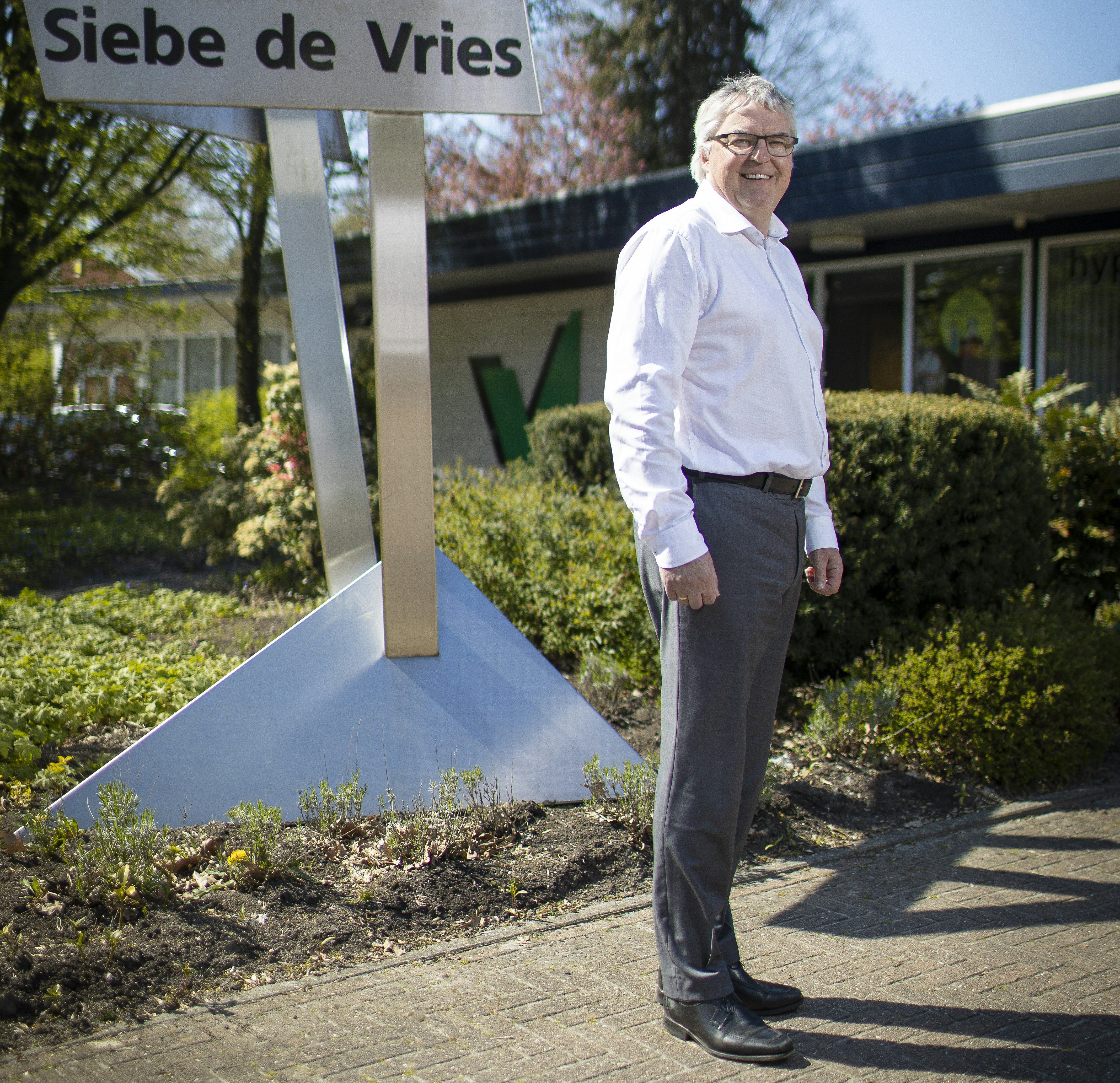 Siebe de Vries van verzekeringskantoor Siebe de Vries.