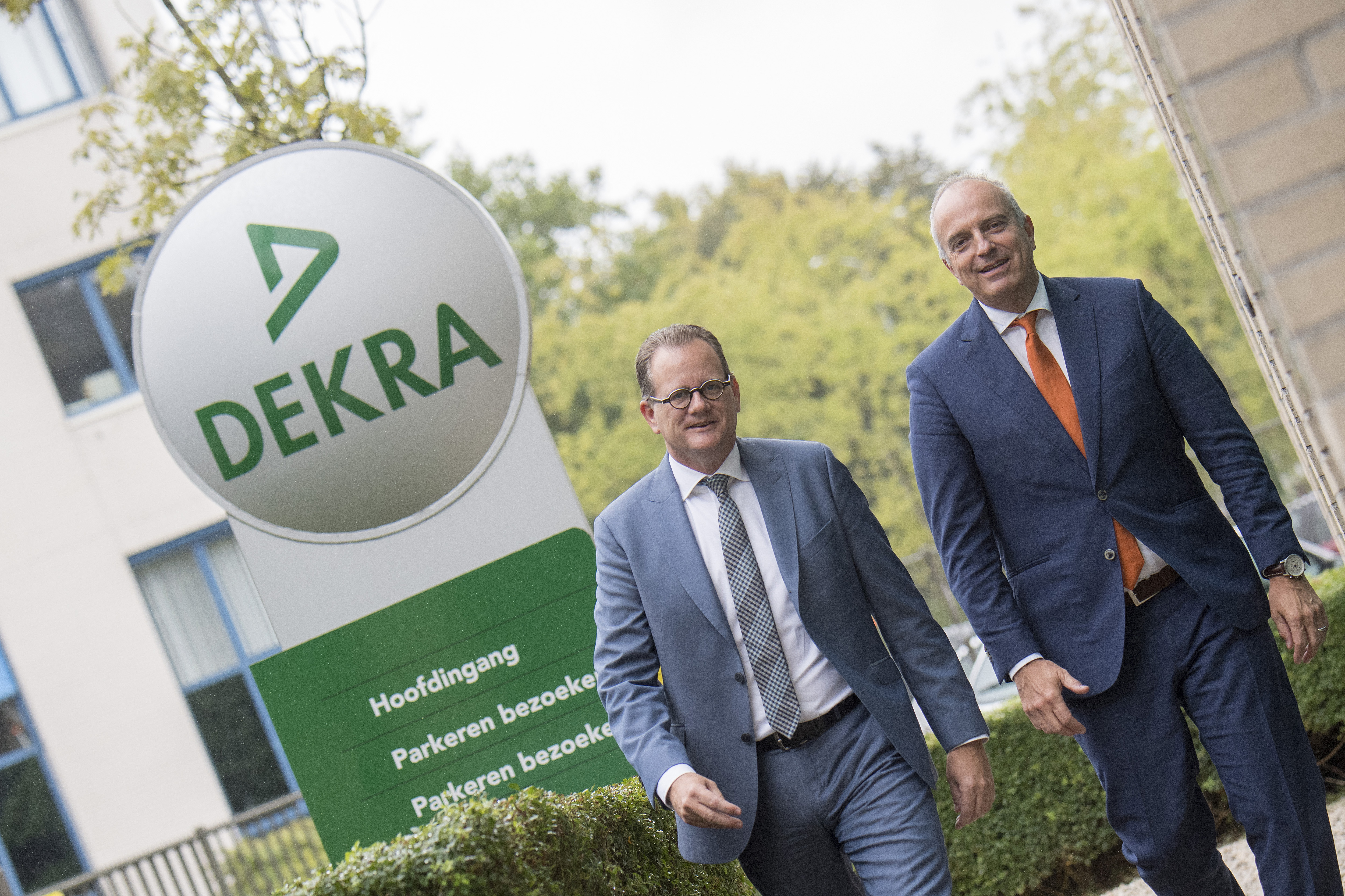 Paul Schenk (links) en Ronald Pols