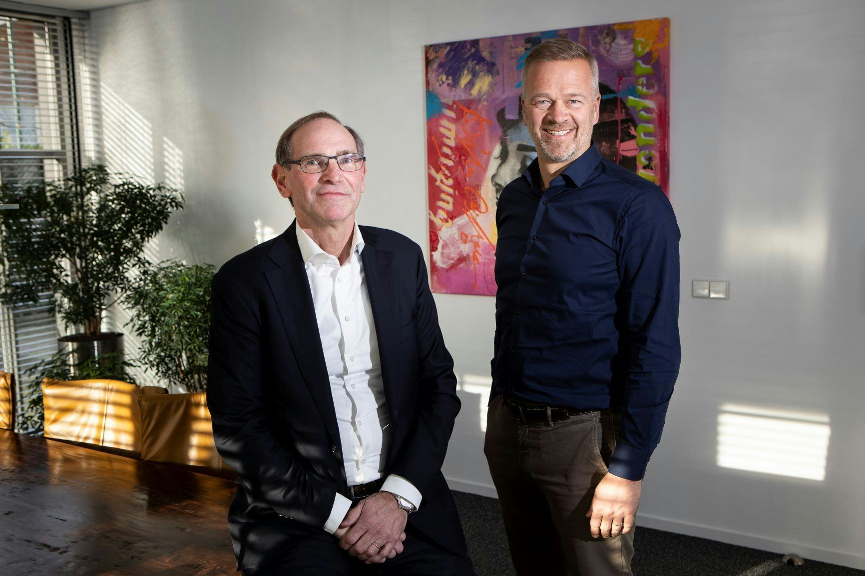 René Mandos (links) & Bob Veldhuis. Foto: Ronald Hissink.