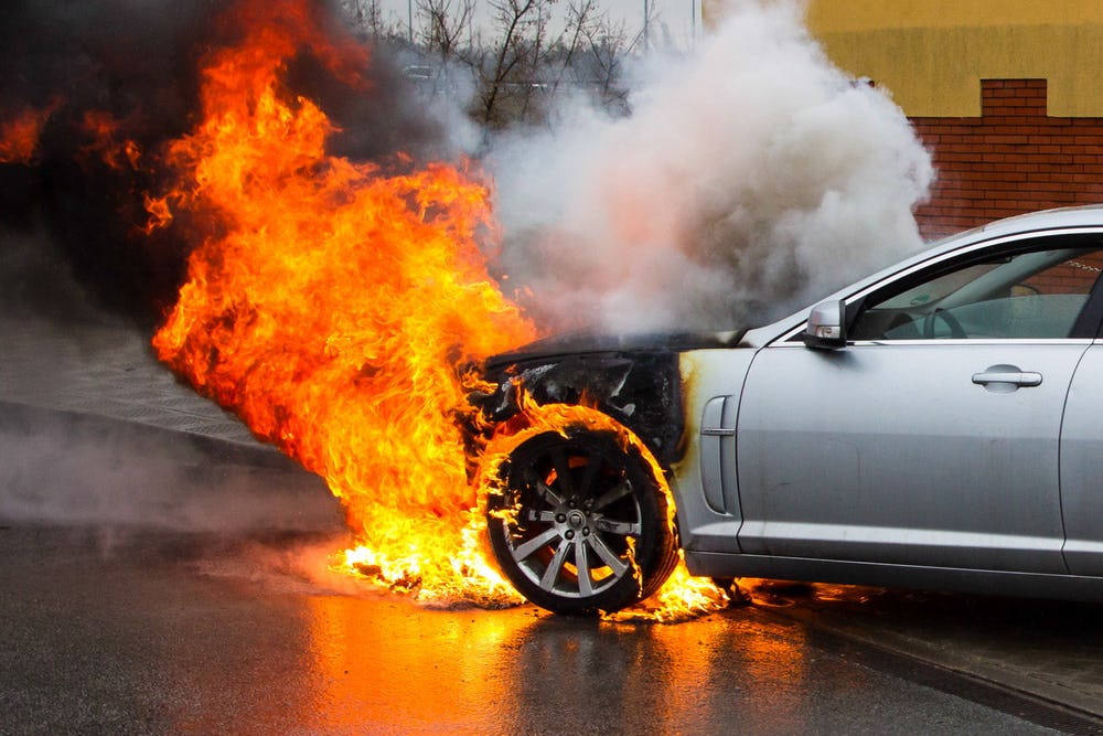 Schade door brand elektrische auto's: te weinig aandacht voor veiligheid