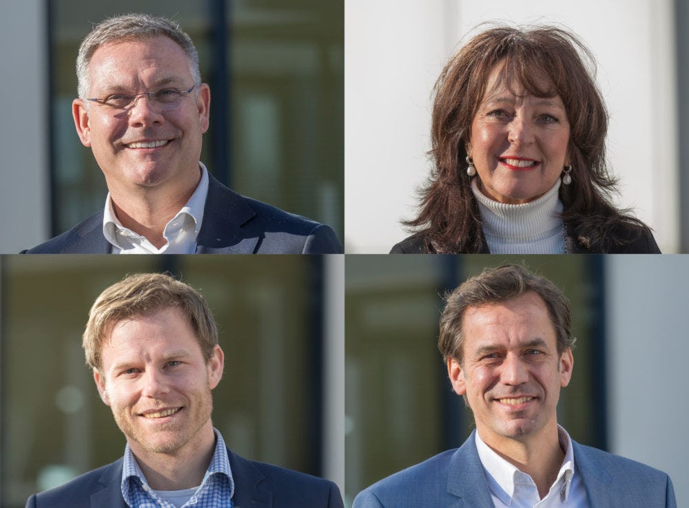 Vier nieuwe managing directors bij CED
