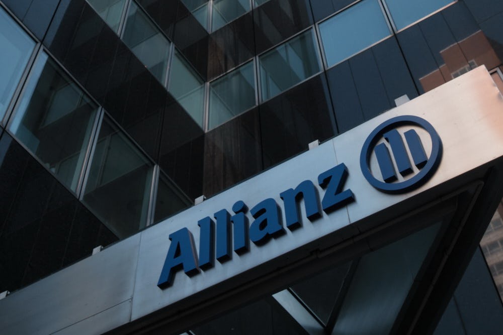 Winstdaling verzekeraar Allianz door zware stormen in Europa
