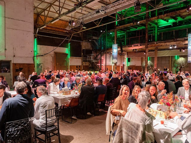 Het bleef lang gezellig. Volgend jaar weer!