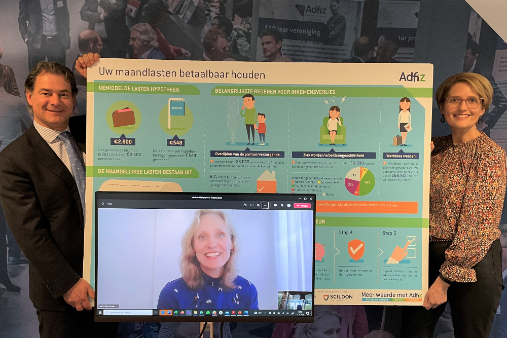 Enno Wiertsema, Marieke van Zuien en Ingrid Oudhuis starten vandaag de campagne 