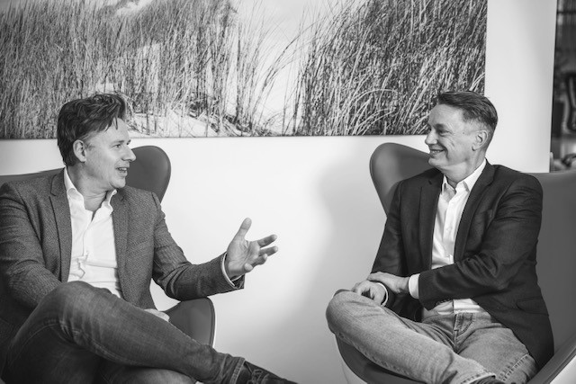 Tim Rijvers (DAK) en Paul Wessels (Tulp Group).