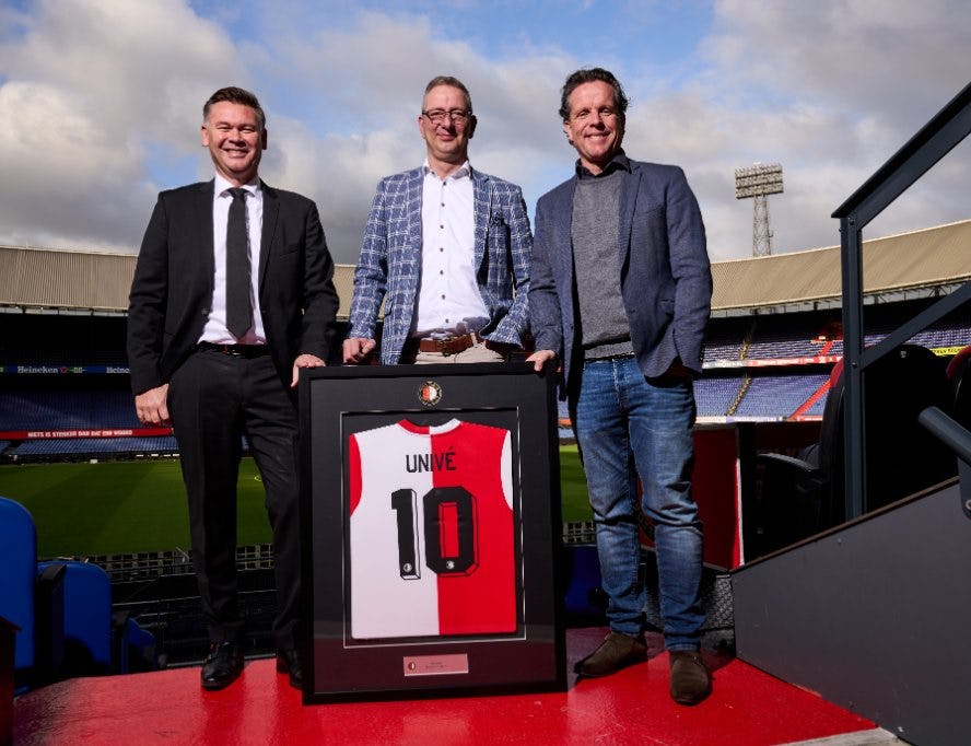 Univé komende 2,5 jaar partner van Feyenoord