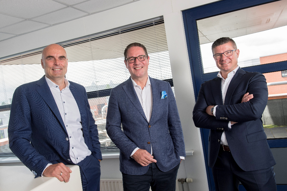 V.l.n.r. Frank Germans, Michael de Nijs en Marco Gregoor