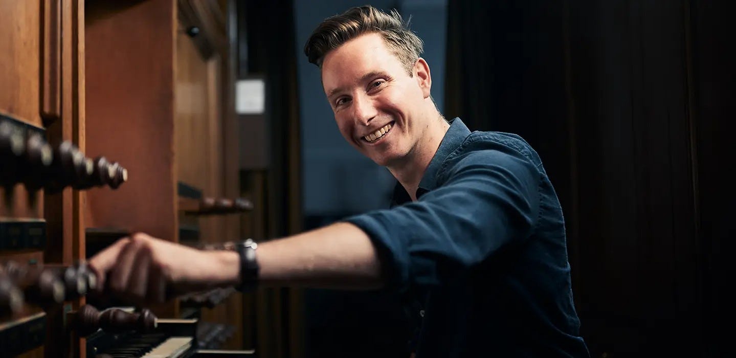 Erik Ammerlaan: "Net als op het orgel draai ik als engineer ok aan de knoppen bij NN."
