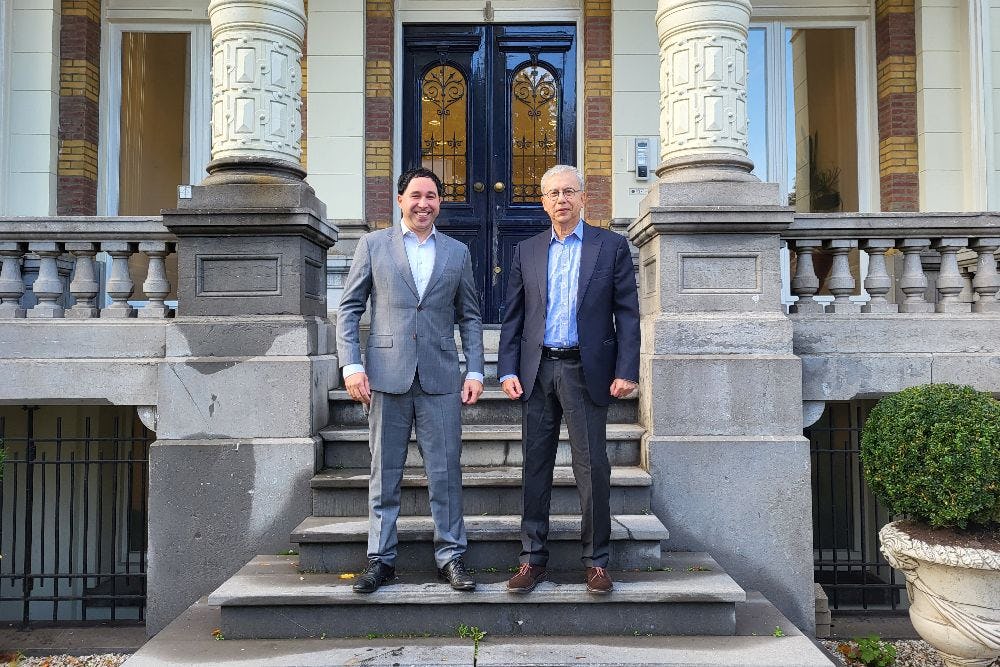 Willem-Jan van Eijsden en Hans Liem