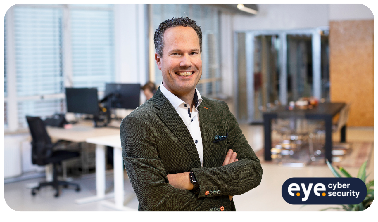 Arjan Halma, managing director bij Eye Security.