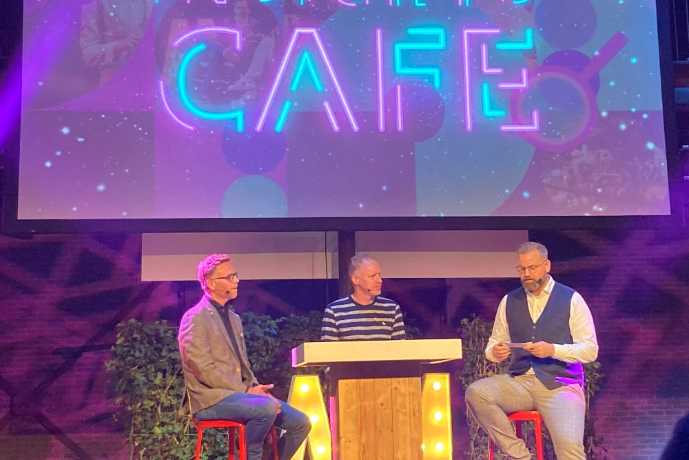 V.l.n.r. Frank Ruygrok, Arno Onink en Bart van de Laak