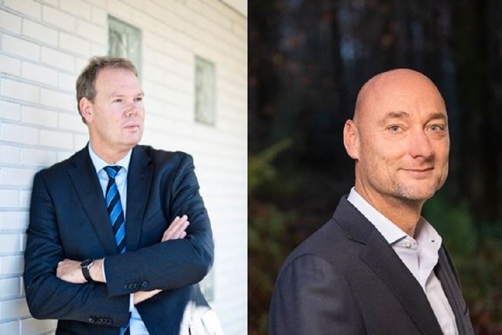 Ruud van der Wal en Martin de Jong