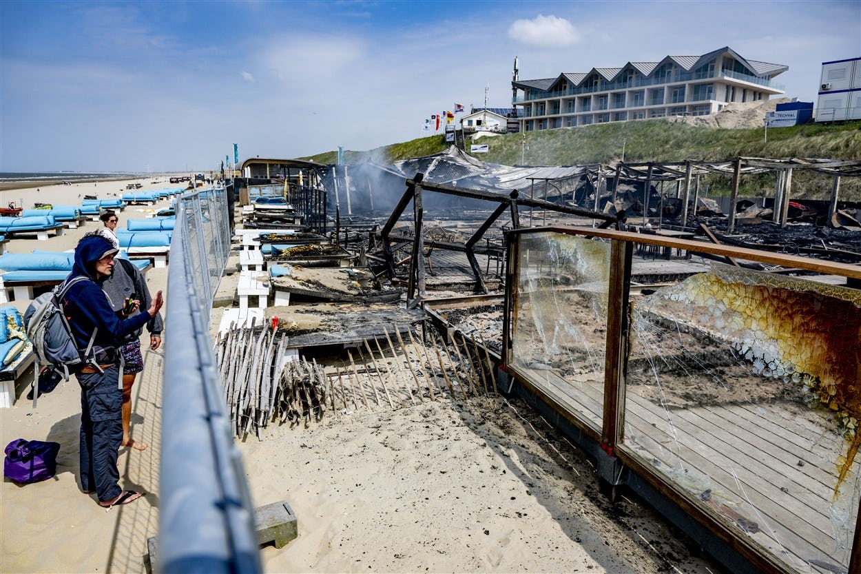 Strand Nederland over brand Bloomingdale: 'Sterke partijen actief op het strand'
