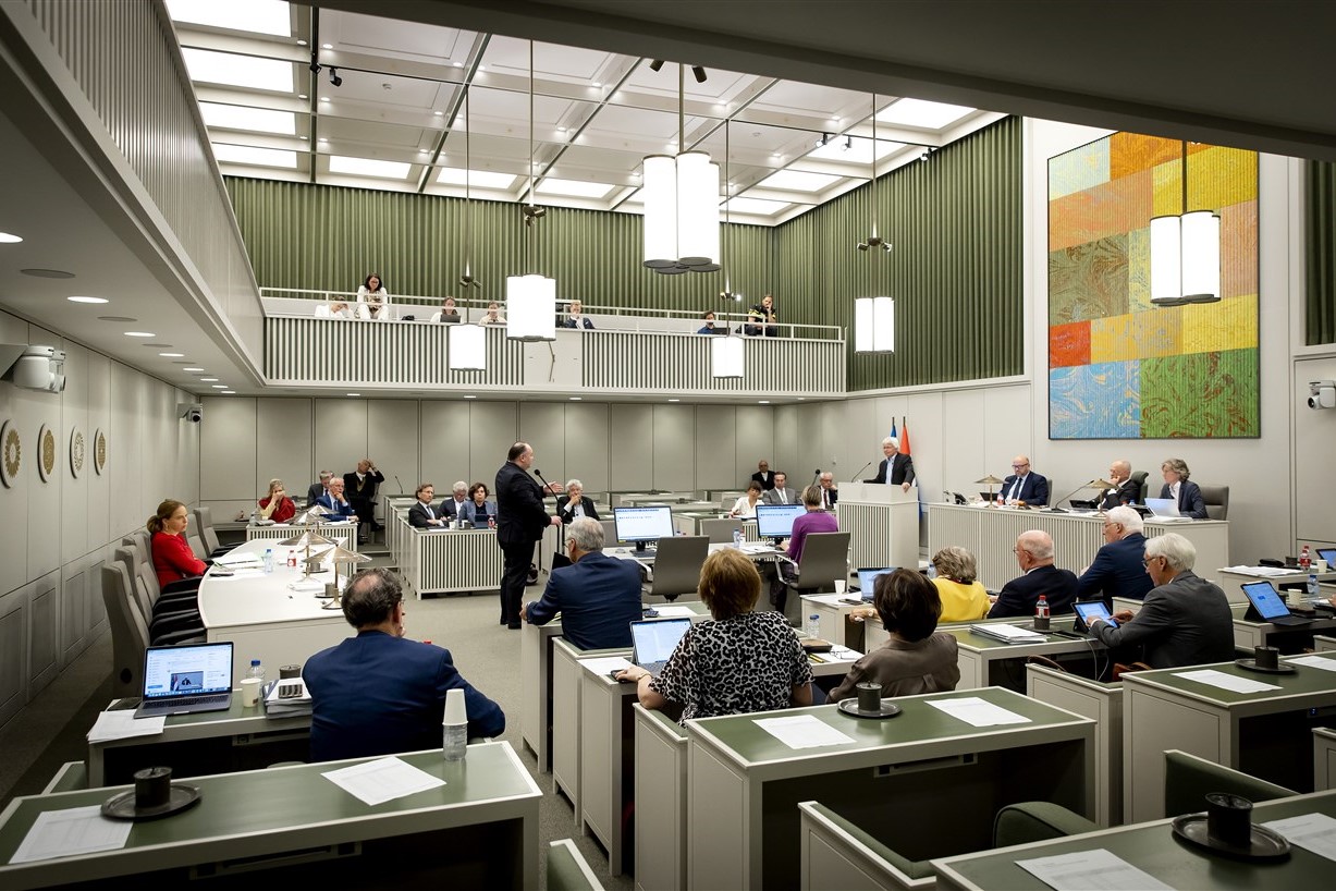 De Eerste Kamer bespreekt de pensioenwet.
