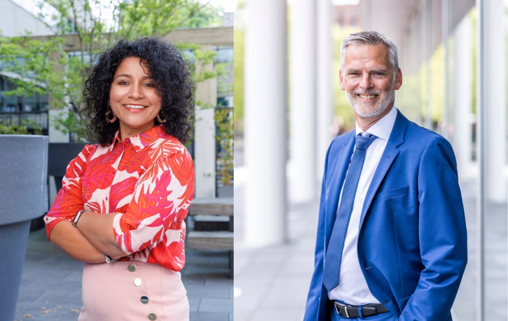 Najet Yacoubi en Paul Kullen