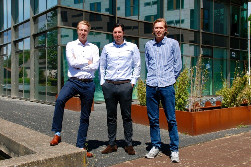 Managing partners van Kröller Capital, (vlnr) Hans de Jonge, Olivier de Jonge en Ralph Reijntjes