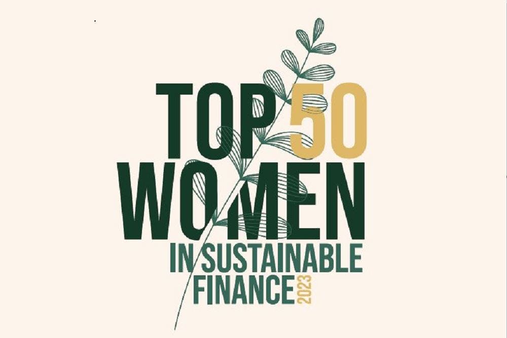 Dit zijn de 50 meest duurzame financiële topvrouwen