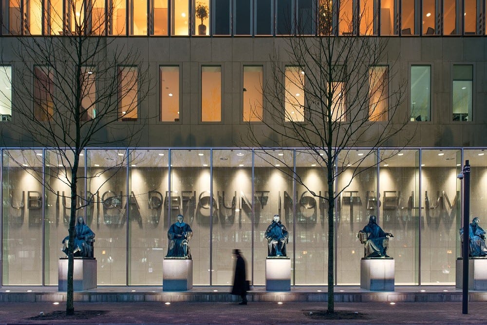 Pand Hoge Raad in Den Haag