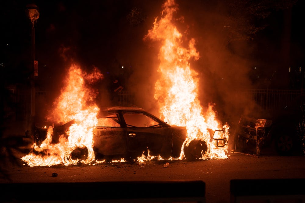 Autobranden met oud en nieuw: Den Haag koploper