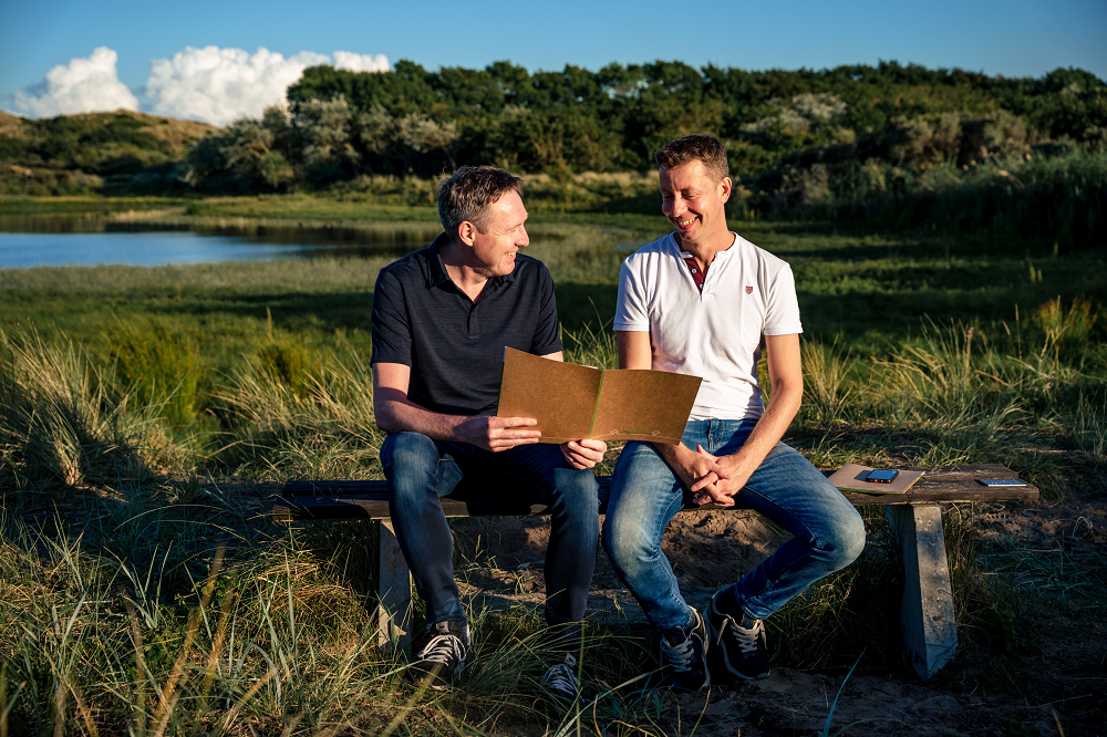 Marco Kempenk (l) en Michael van Eenige