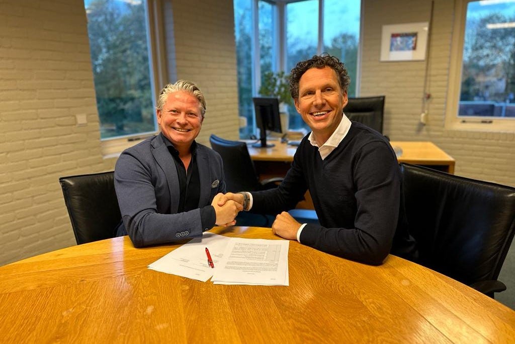 Patrick van der Fluit (l) en Marcel van Loon