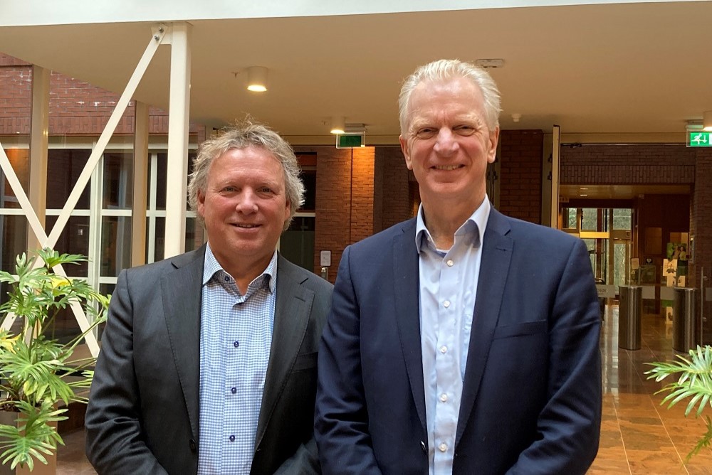 Maurice van der Putten (links) en Albert Bakker.