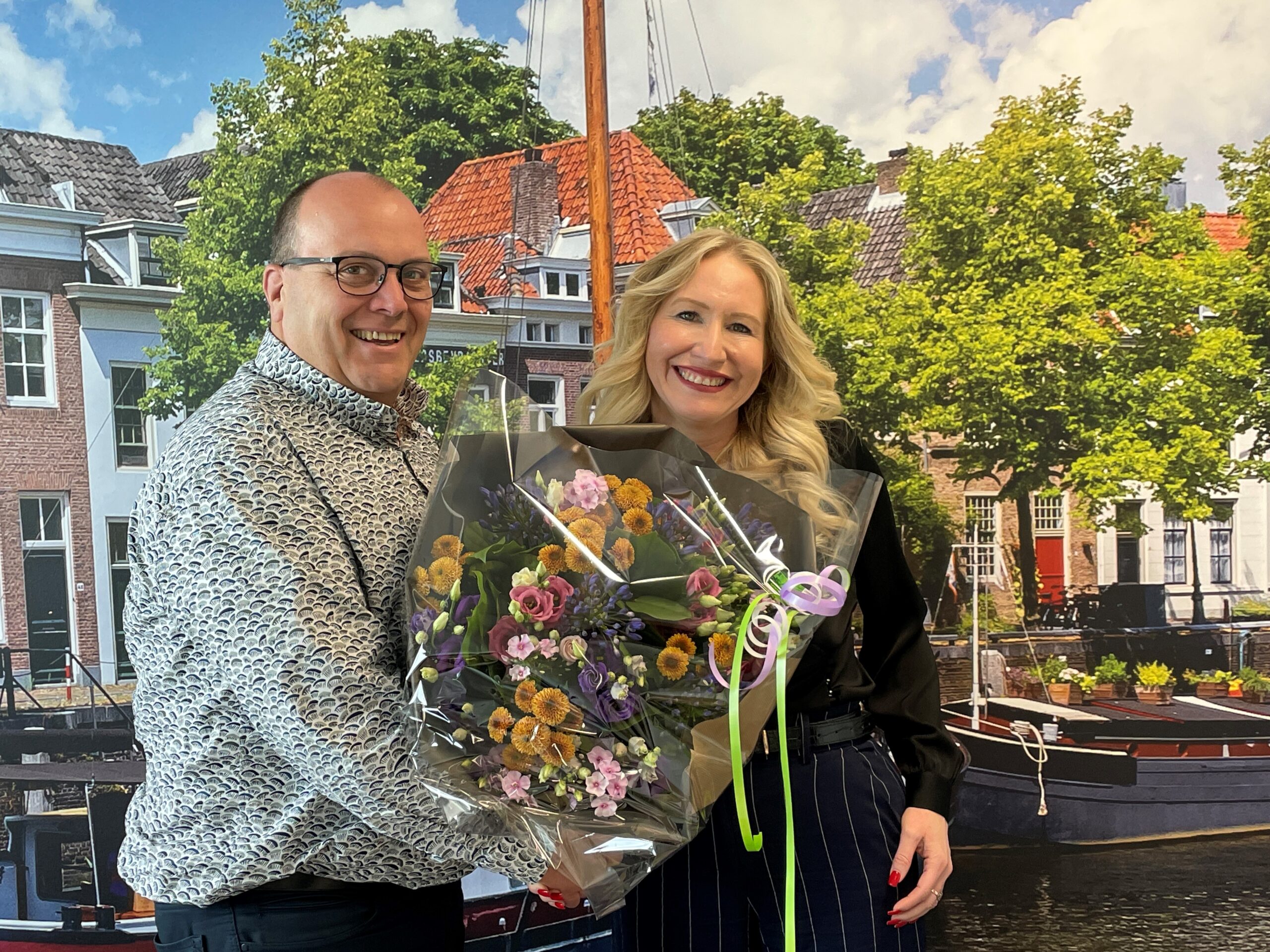 Harrie-Jan van Nunen en Maria Silveira 