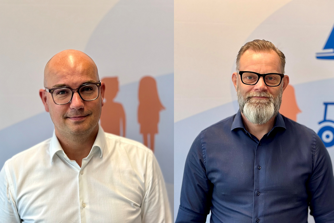 Edwin Karelsen (l) en Roelof Muis