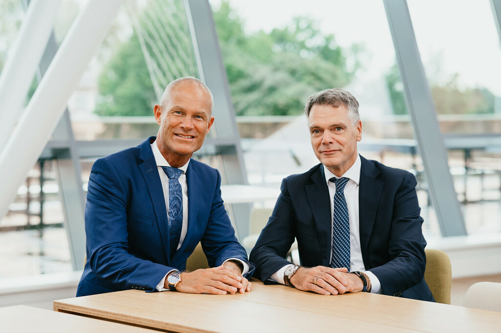 CEO Rutger Zomer en CIO Han Rijken van Lifetri