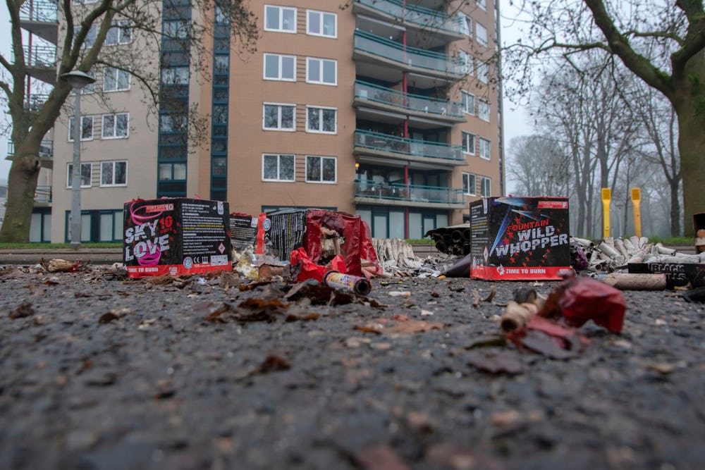 Jaarwisseling 2024: minder schades in gemeenten met vuurwerkverbod