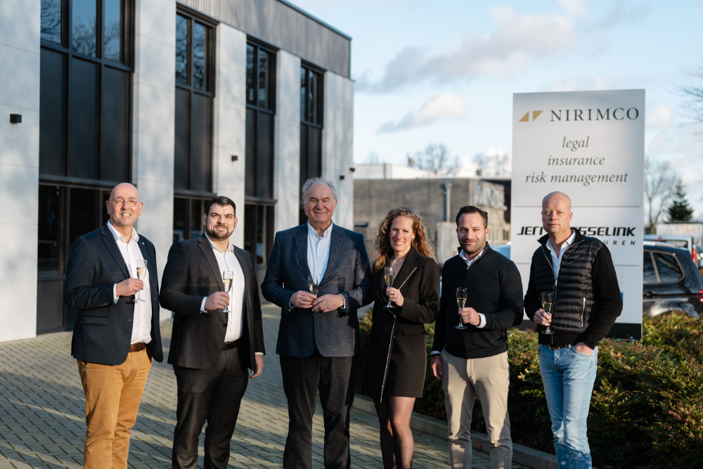 v.l.n.r. Clemens Nieuwenstein, Muhlis de Roock, Ralph van Helden, Femke Schuurman, Bart Stalenhoef, Frans Kemper