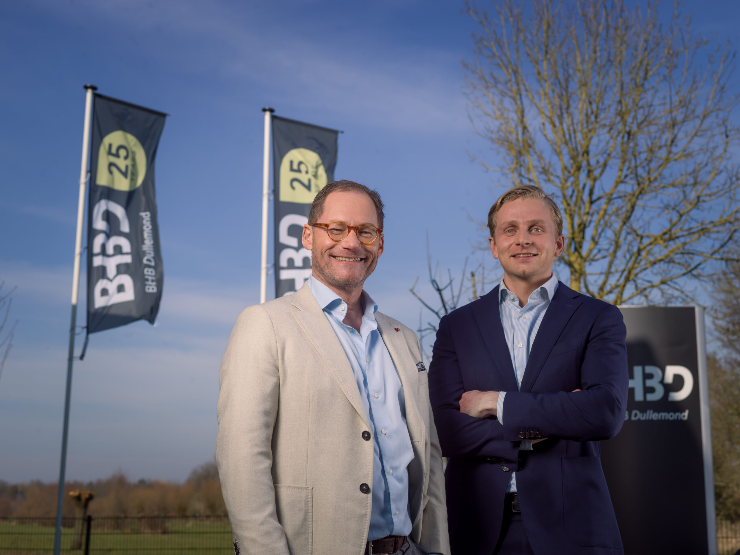 Managing Partner Edwin Bosma en M&A consultant Thomas van Heiningen