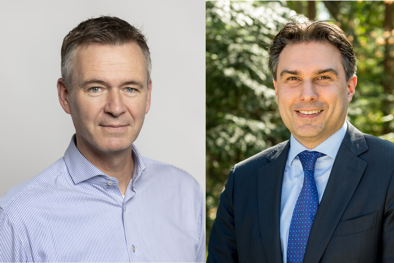 Erik Boertjes (l) en Marc Foppen