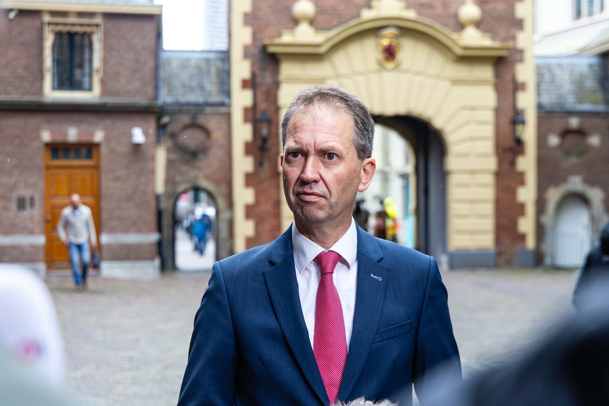 Demissionair minister Eddy van Heijum van Sociale Zaken en Werkgelegenheid, ANP / Hollandse Hoogte / Sandra Uittenbogaart