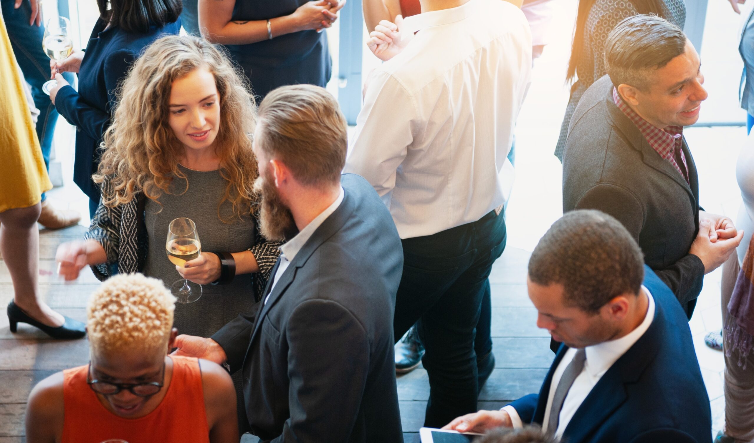 Foto: de informele borrel