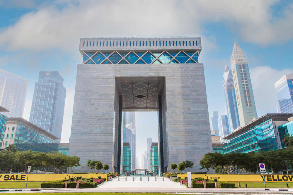 foto: Dubai Financial Center. Formeel het vestigingsadres van Insifr