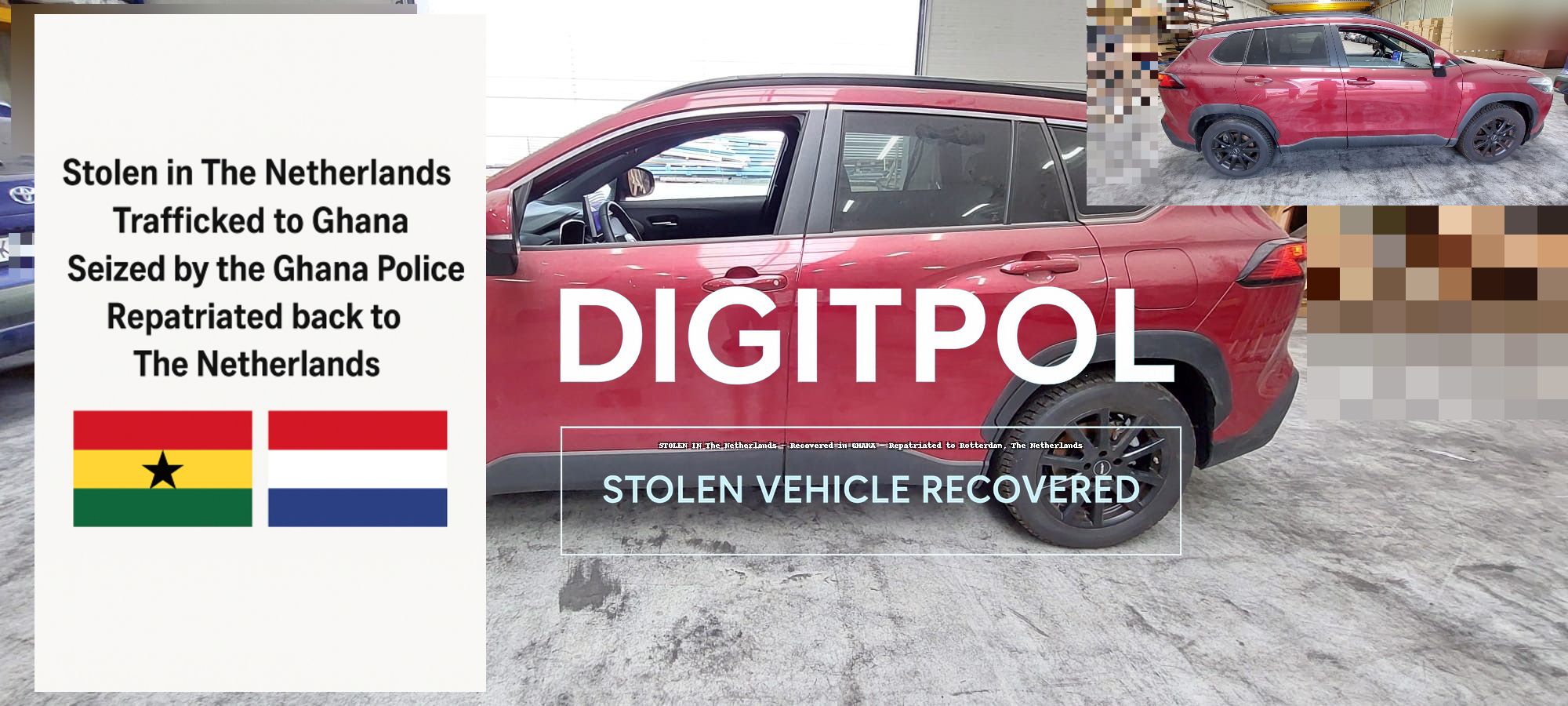 Afbeelding: gestolen Toyota RAV-4 (bron: digitpol)