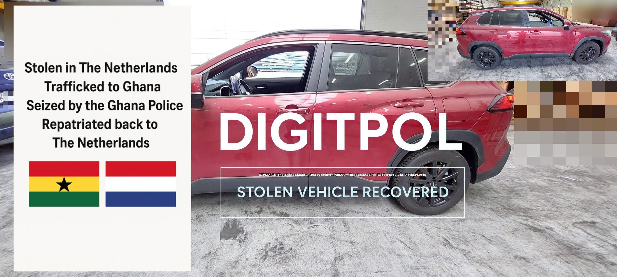 Afbeelding: gestolen Toyota RAV-4 (bron: digitpol)