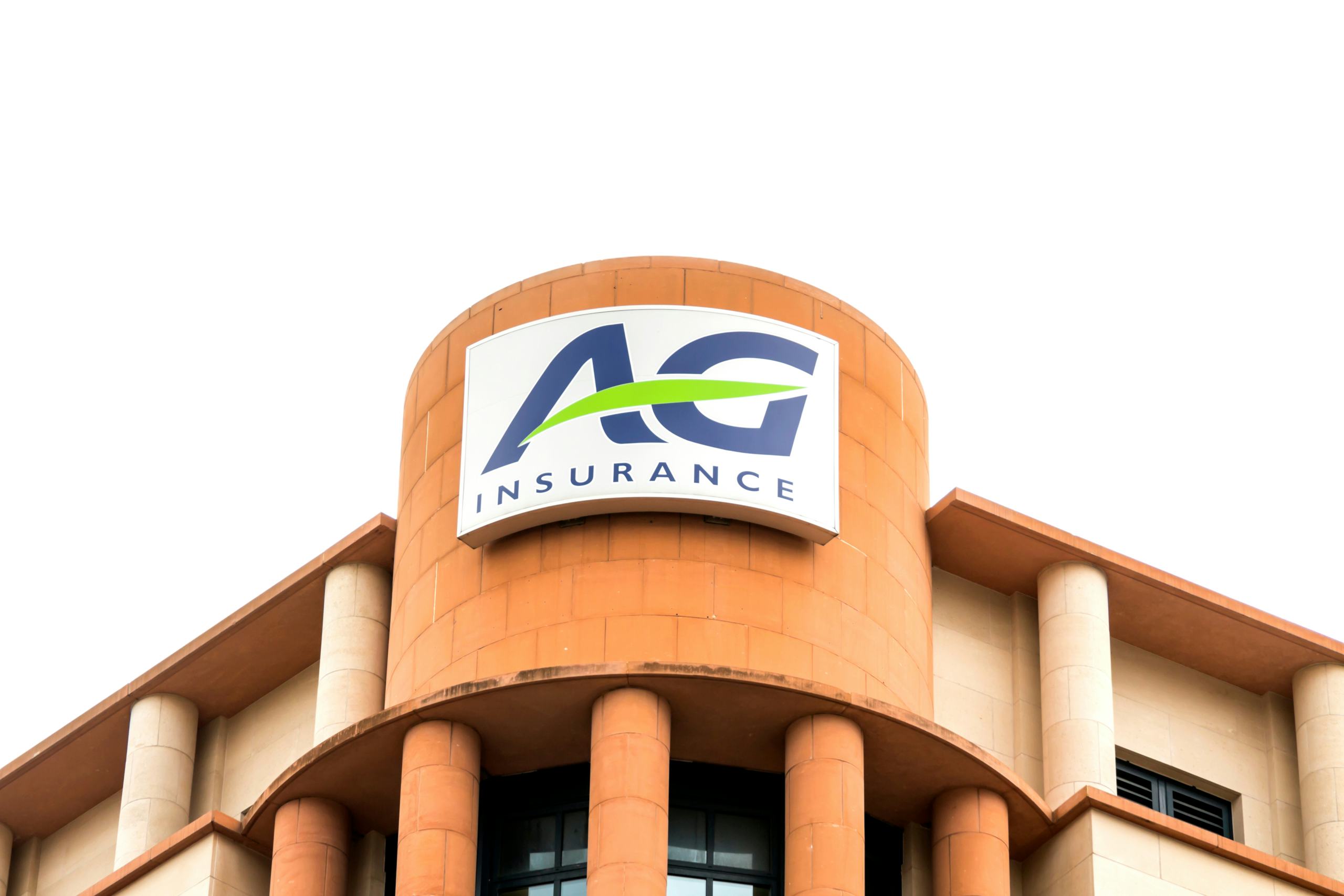 Kantoor AG Insurance in Brussel (beeld: Shutterstock)