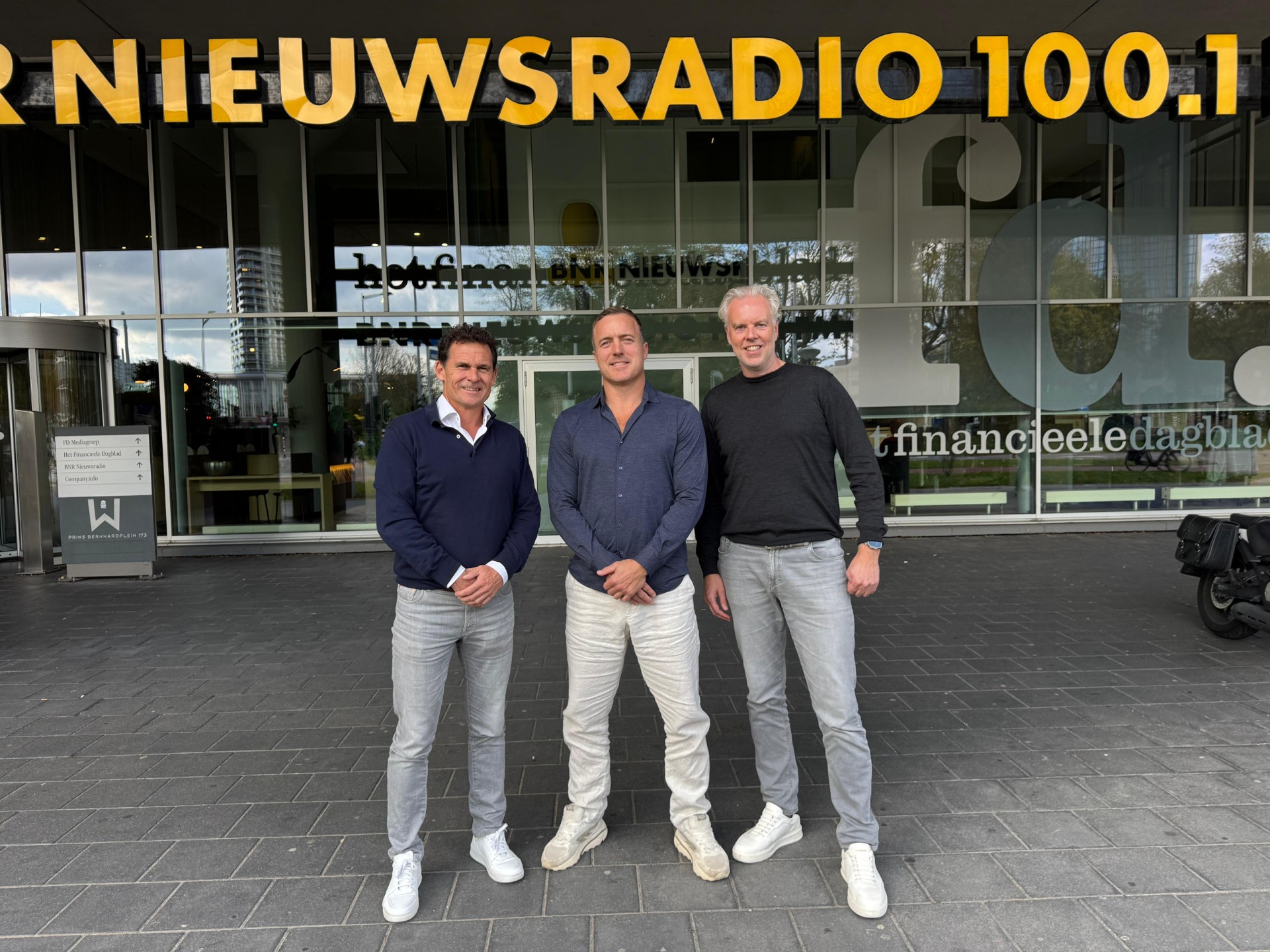 V.l.n.r. Maurice Jacobs, Neil Currie & Michiel Koopman. Bron: SmartFaster