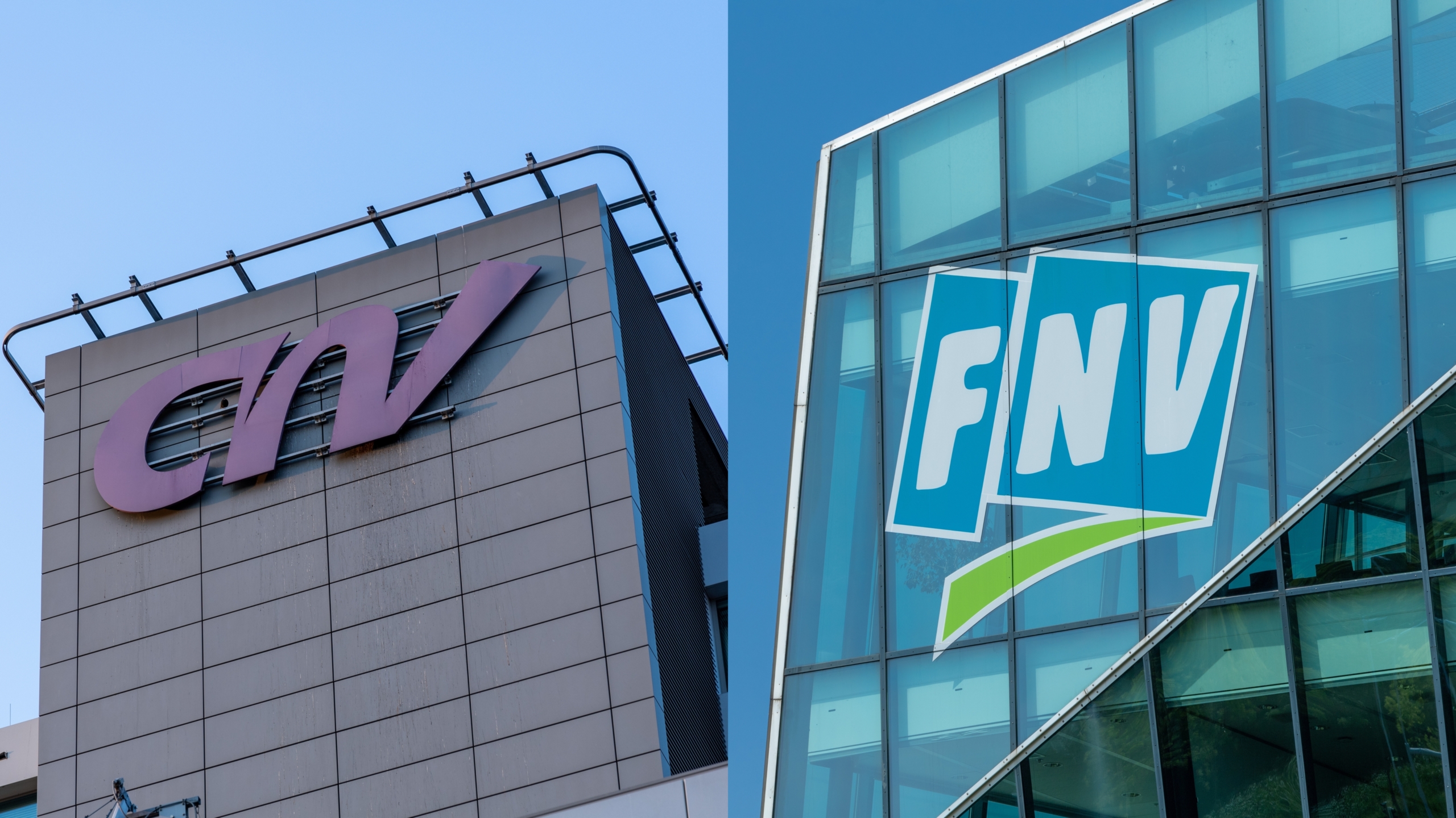 Kantoren CNV en FNV (beelden: Shutterstock)